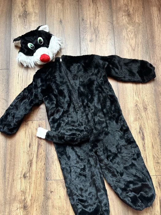 Карнавальний костюм котика, кота, вовка, пінгвіна