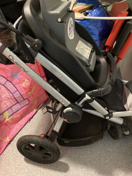 Carrinho de bebê + cadeira de ovo + ovinho