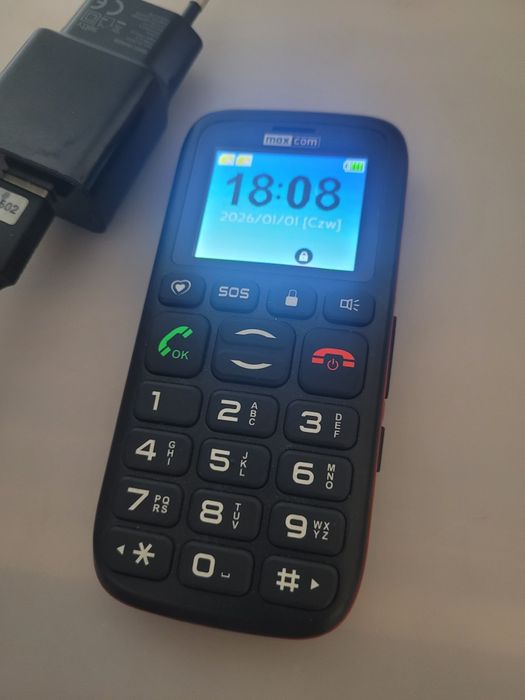 Telefon  dla seniora max com MM428BB