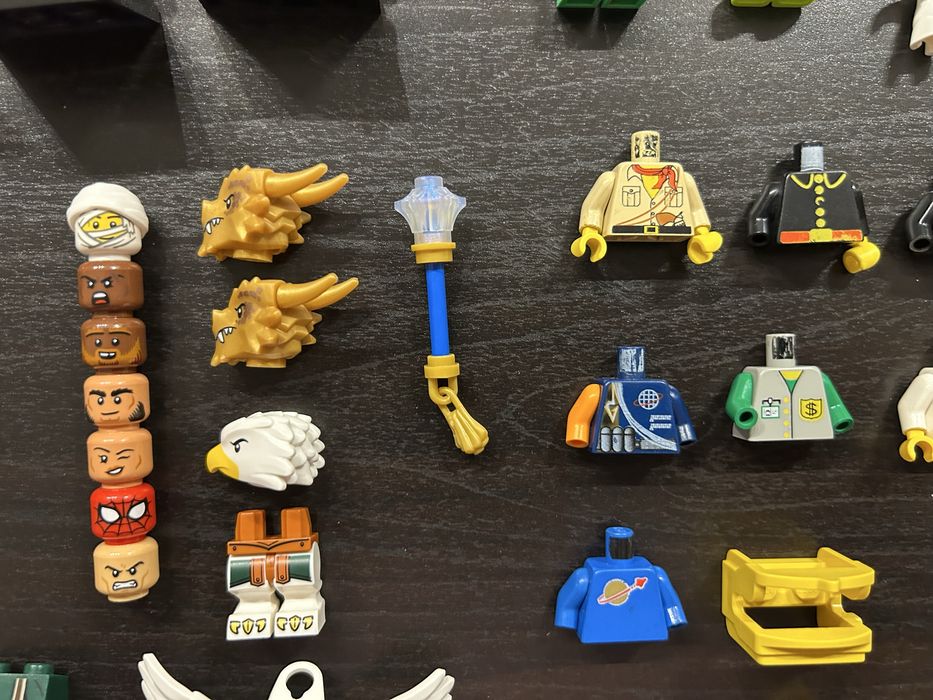 Lego figurki minifigurki części