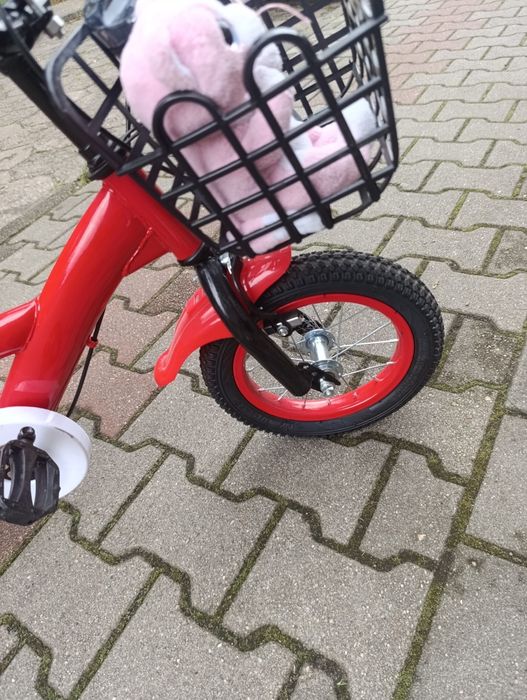 Rowerek 12 cali czerwony