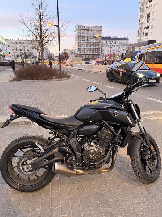Yamaha mt-07 czarny mat A2!