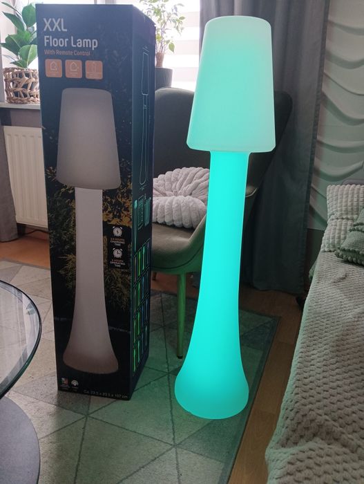 Bezprzewodowa lampa ogrodowa XXL