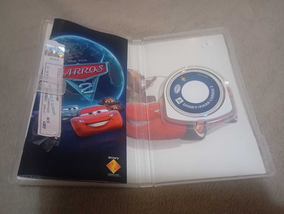 Carros 2 PSP Disney