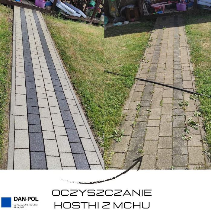 Czyszczenie kostki brukowej, Elewacja, dachów -Jarosław-
