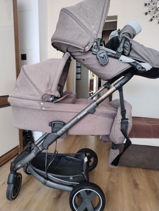 Wózek dziecięcy X-lander jasny brąz