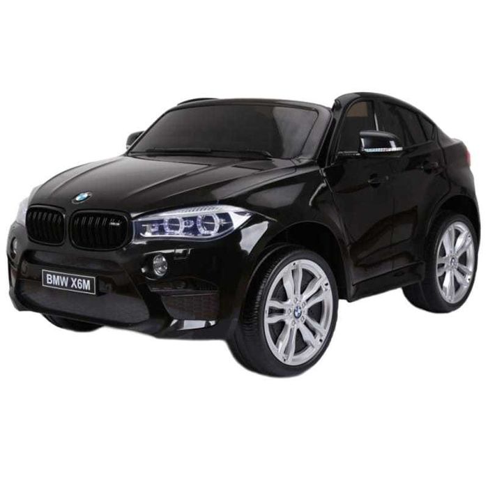 BMW X6M JJ2199 12V Preto Com Licença – Carro Elétrico para Crianças