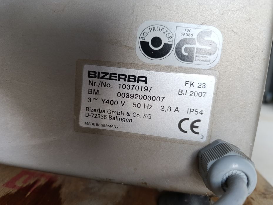 Пила для м'яса. Стрічкова пила для м'яса. Bizerba. Bizerba FK 23.