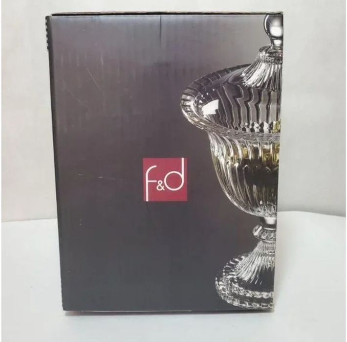 Taça para doces decorativo de cristal