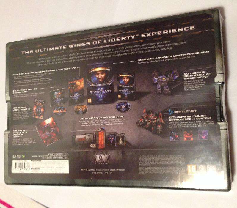 StarCraft 2: Wings of Liberty Collector's Edition (brand new) SELADA