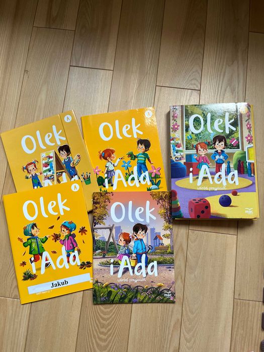 Komplet podręczników Olek i Ada A na 3 lata - stan bardzo dobry