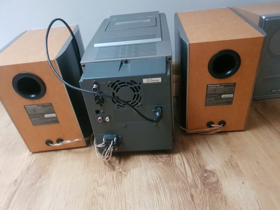 Wieże Hi-Fi*Panasonic SA-PM28+Philips MC-122/22