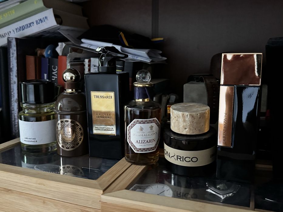 penhaligon's alizarin, Guerlain Cuir Intense