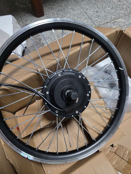 Roda elétrica para bike