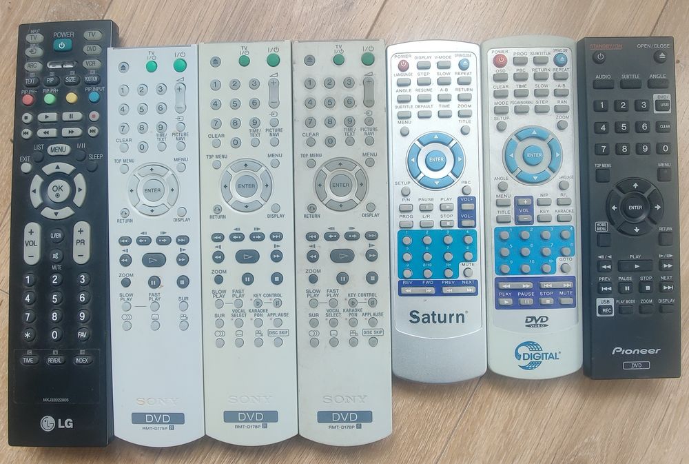 пульт к музыкальным центрам Sony, LG,JVC, Yamaha,