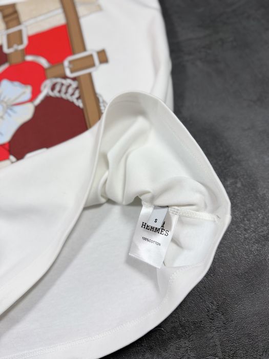 Футболка Hermes нова колекція ss26 2026 преміум майка топ верх