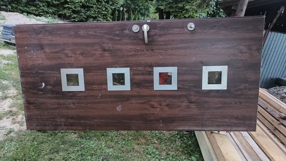 Drzwi antywłamaniowe z futryna wejsciowe zewnętrzne z demontażu