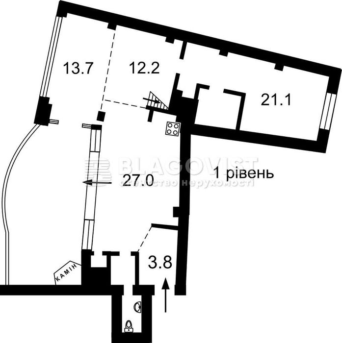 Многокомнатная квартира по адресу (площадь 164 м²) - Atlanta.ua - фото 21
