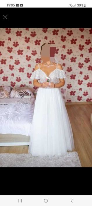 SUKNIA ślubna Boho