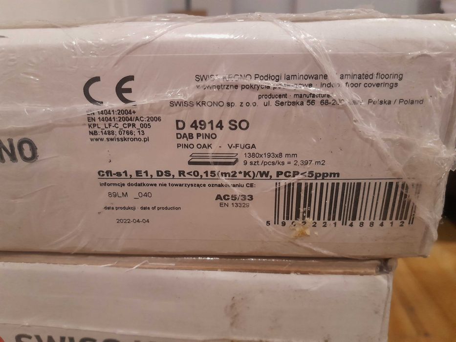 Panele podłogowe swiss krono dąb pino NOWE - wyprzedaż