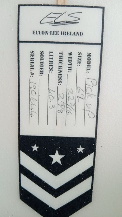 Prancha de Surf ELS  Pick Up 6”2