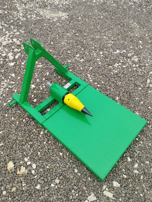 Rozdrabniacz Łuparka do drewna Świdrowa Mocna solidna konstrukcja