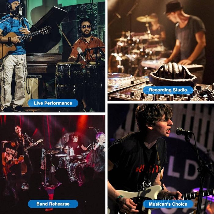 LEKATO MS 1 Бездротова система вушного моніторингу 2.4G, Стерео IEM