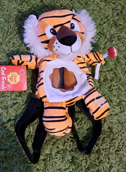 Plecak tygrysek na zamek