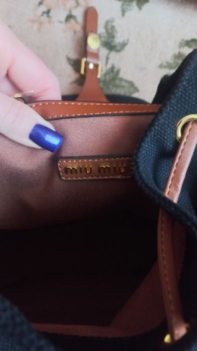 Знижка один день!Стильний рюкзак Miu miu