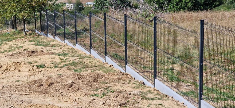 Ogrodzenie panelowe Panele ogrodzeniowe 52zł/mb brutto BRZOSTEK