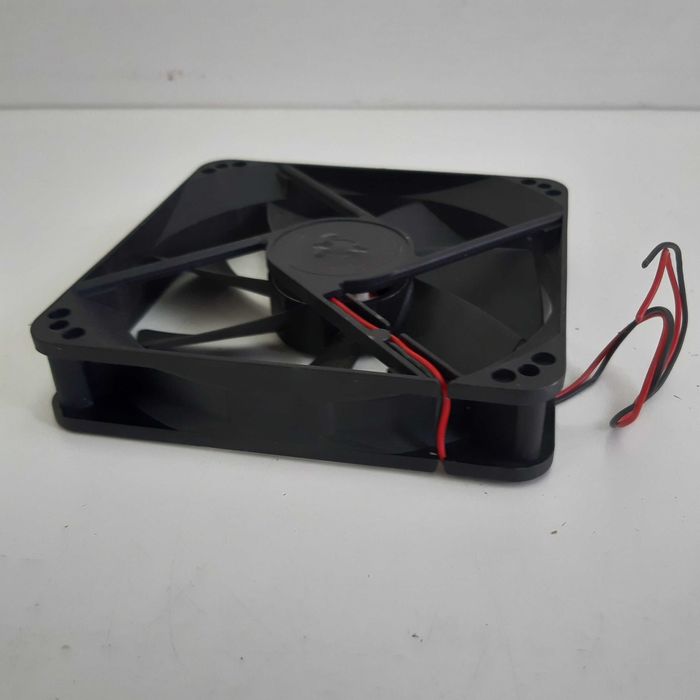 Ventilador Axial 12V 300mAh 12x12cm D12SH-12 Novo p/ Máq. Soldar