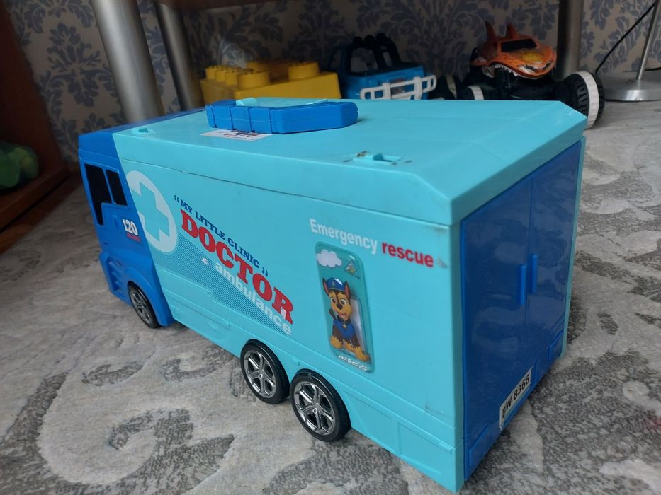 Autobus lekarza, zestaw lekarza