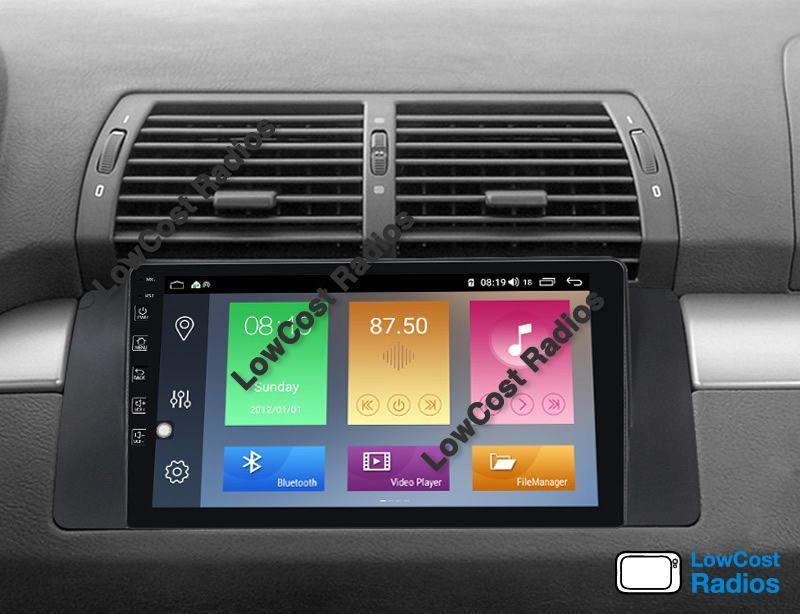 (NOVO) Rádio GPS ANDROID 15 BMW X5 (E53/E39/M5) - ESPECIAL para X5