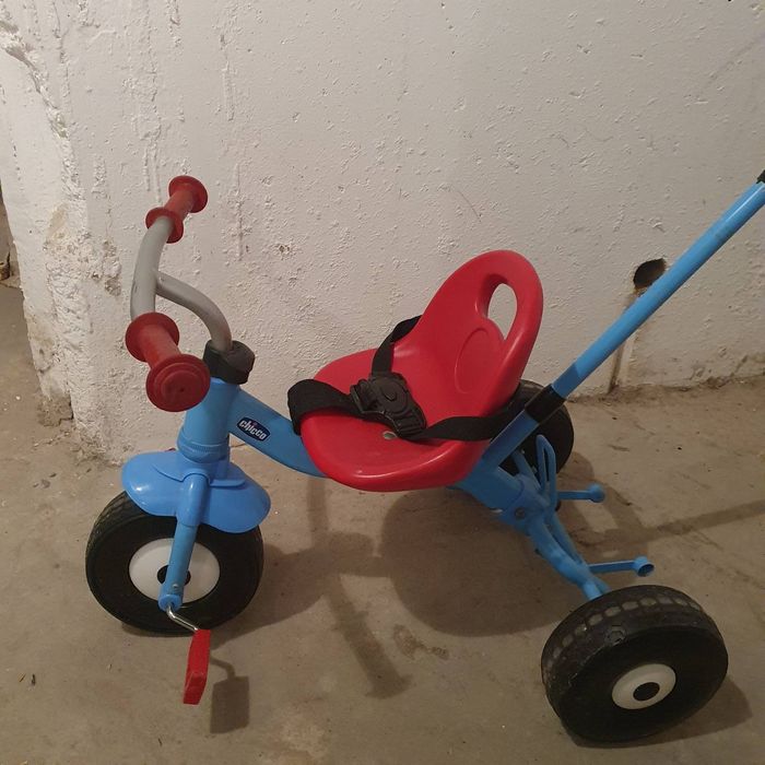 Rowerek Chicco 3 kółka z kijem