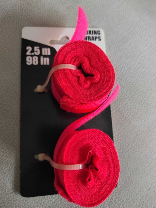 Boxing wraps cor de rosa novas boxe desporto