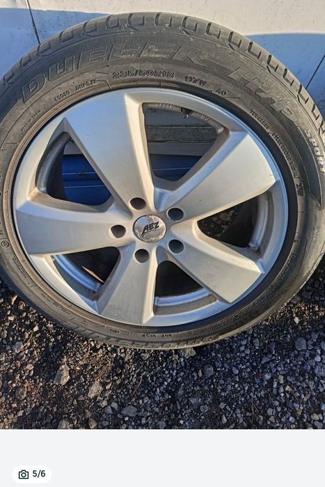 Felgi 18” 5x120 opony 235 50 VW BMW T5