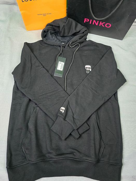 Męska bluza z kapturem Karl Lagerfeld kolory premium M-XXXL