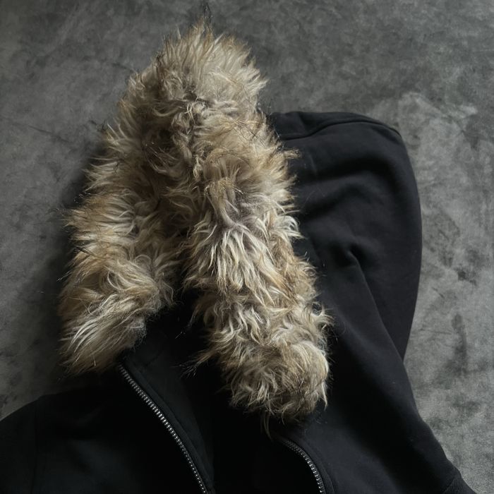 Зіпка з хутром Big logo Sk8 opium y2k swag fit Edhardy Ecko Unldt