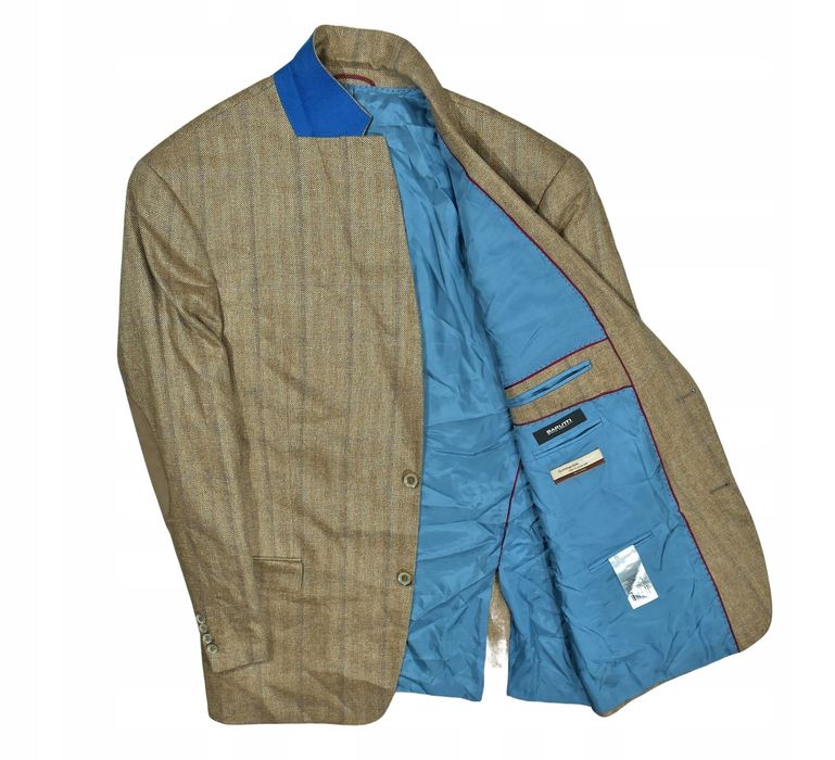 Barutti Summersilk Jedwabna Marynarka Męska / 58