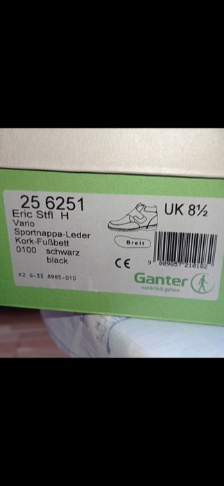 Ортопедичне чоловіче взуття  Ganter розмір 42.5