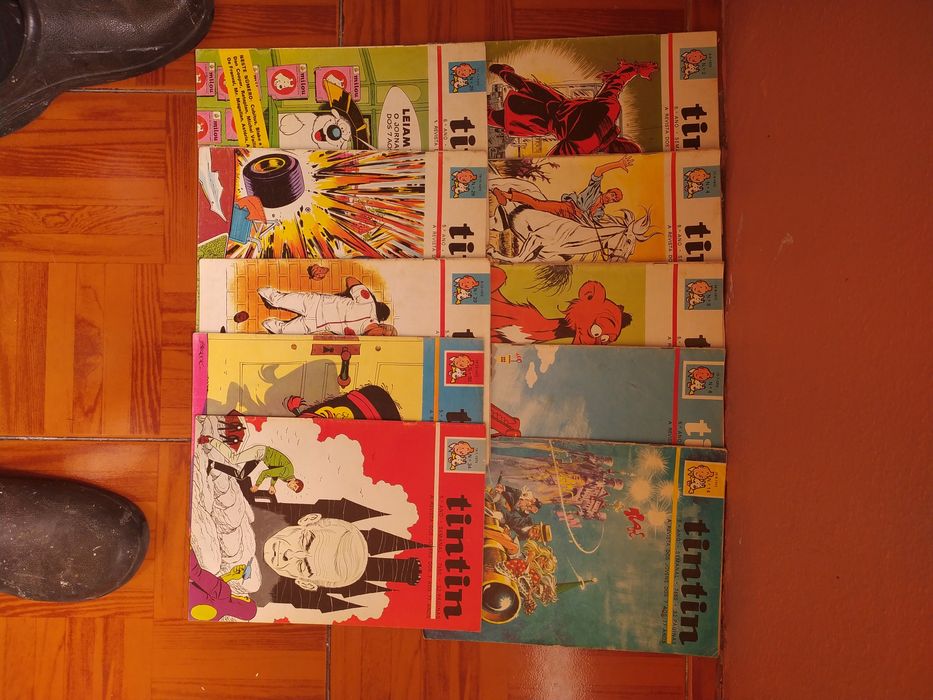 Banda desenhada. Tintin.