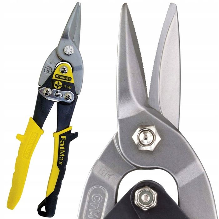 Stanley 14-563 Nożyce Proste Do Cięcia Blachy 25cm