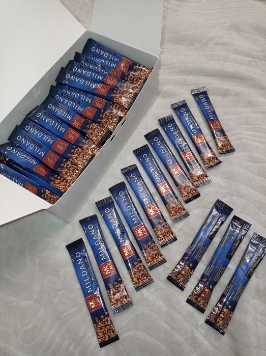 Kawa 100 sztuk MK Cafe Mildano 1,8 g saszetki bezkofeinowa rozpuszczalna liofilizowana super pyszna saszetek opakowanie na sztuki promocja szt. Tanio