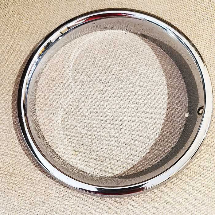 Накладки хром на фары ВАЗ 2101 и ветровик (СССР. Оригинал)