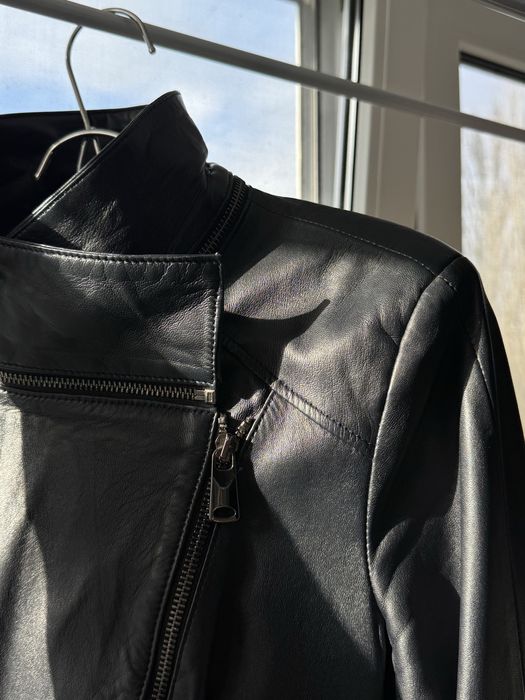 Ares шкіряна жіноча куртка M / L (натуральна шкіра, кожанка)
