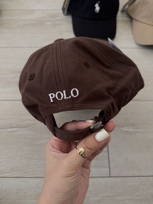 Кепка поло ральф /бейсболка Polo Ralph Lauren шоколадна