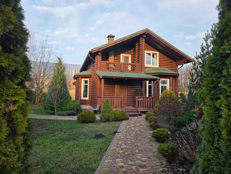 Продаж будинку зруб 185м.кв. 8 соток Нові Петрівці