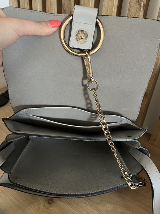 Torebka chloe listonoszka szara golebia