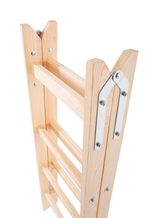 Drabina drewniana 2x7 malarska 150KG EN-131