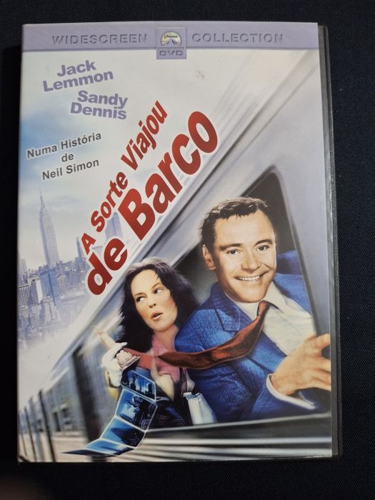 DVD A Sorte viajou  de barco.